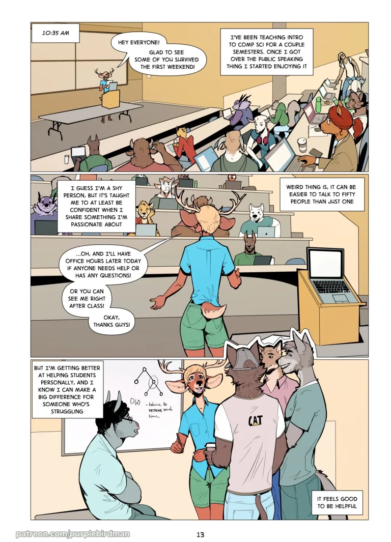 The Big Freshman porn comic picture 14