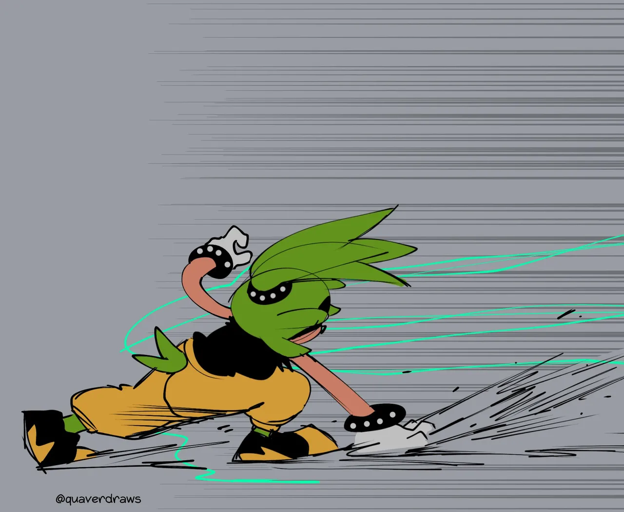 The Blue Blur vs The Mean Green porn comic picture 11