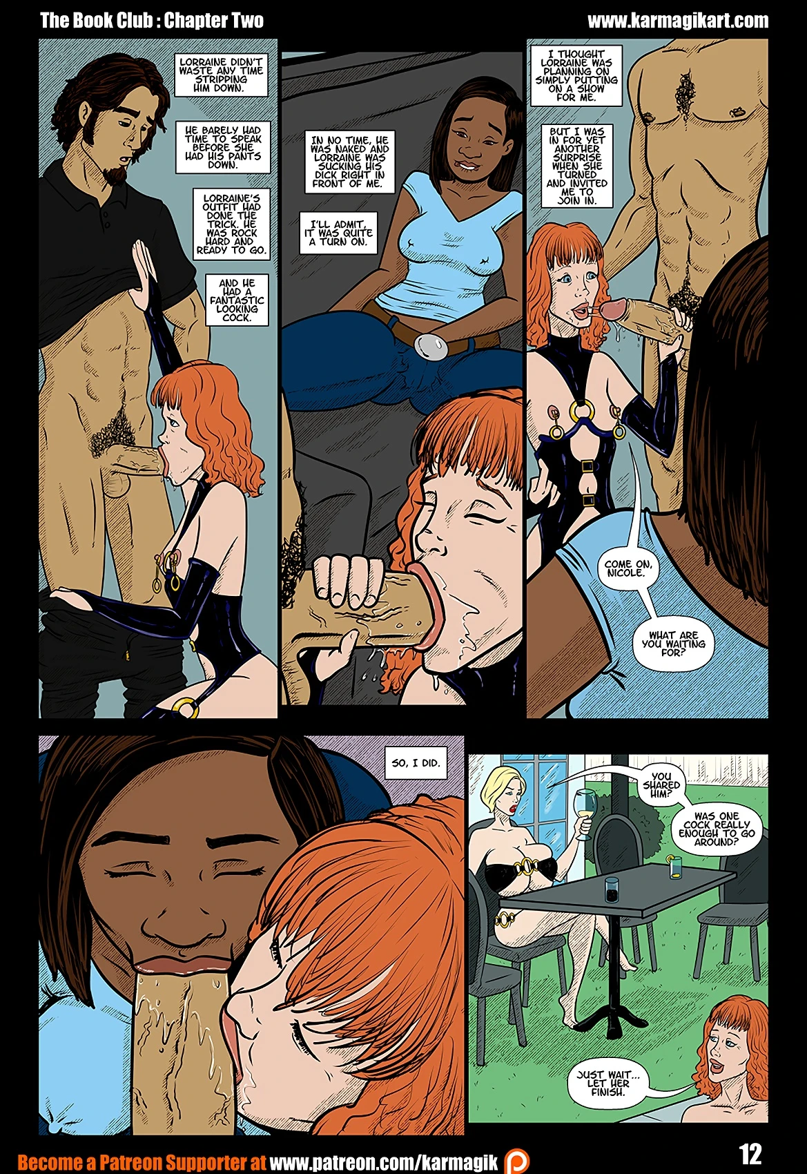 The Book Club 2 [colorized] porn comic picture 13