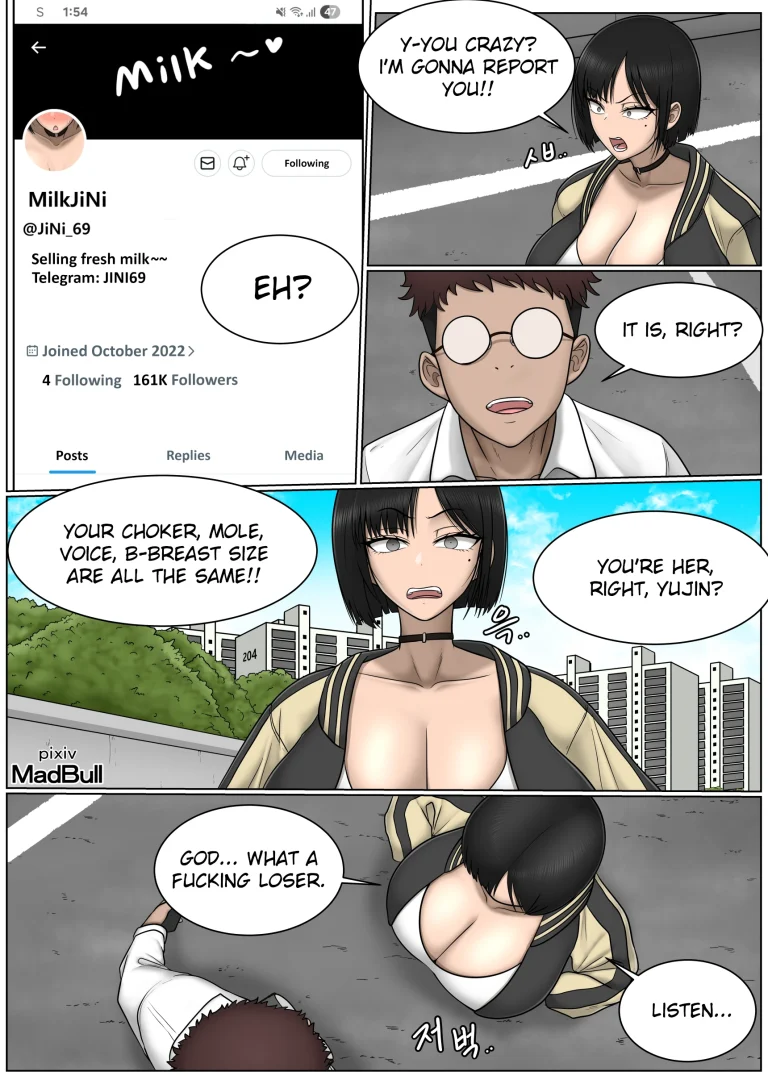 The Breast Milk Selling Girl 1 porn comic picture 2