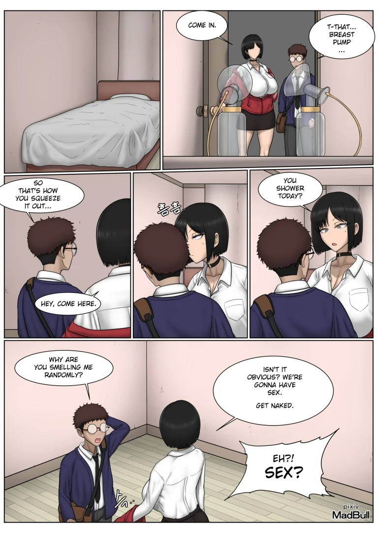 The Breast Milk Selling Girl 2 porn comic picture 5
