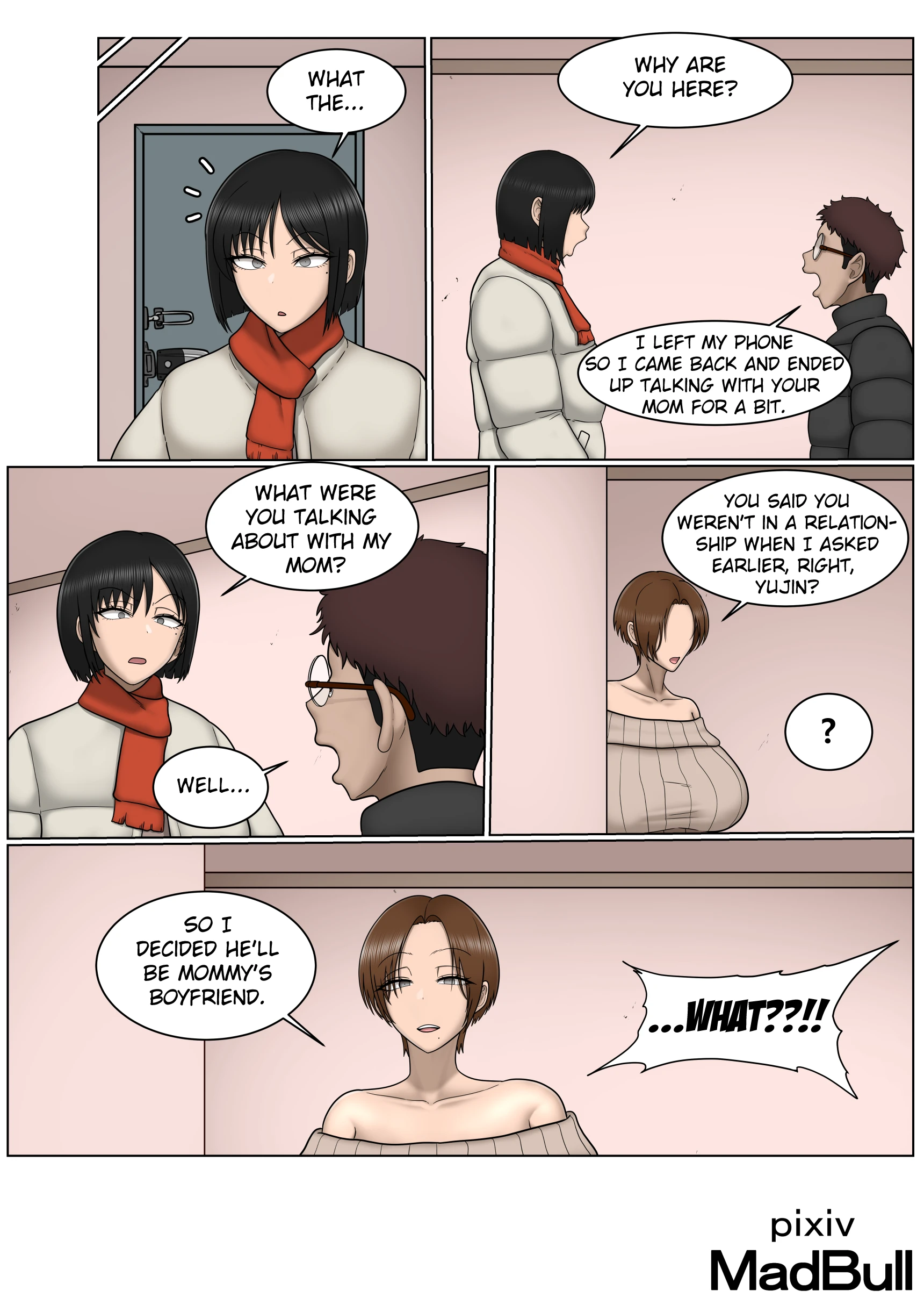 The Breast Milk Selling Girl 4 porn comic picture 15