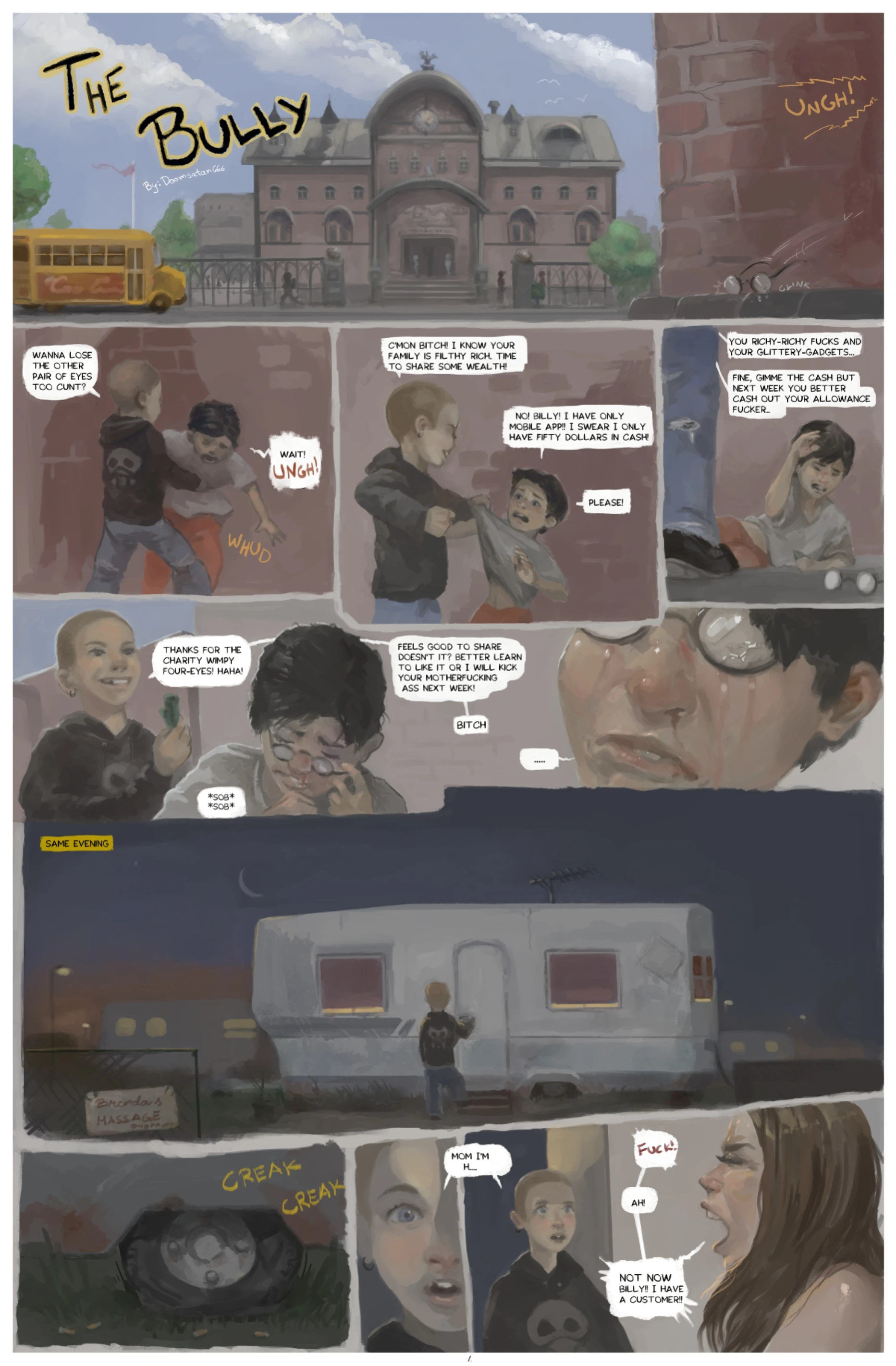 The Bully porn comic picture 1