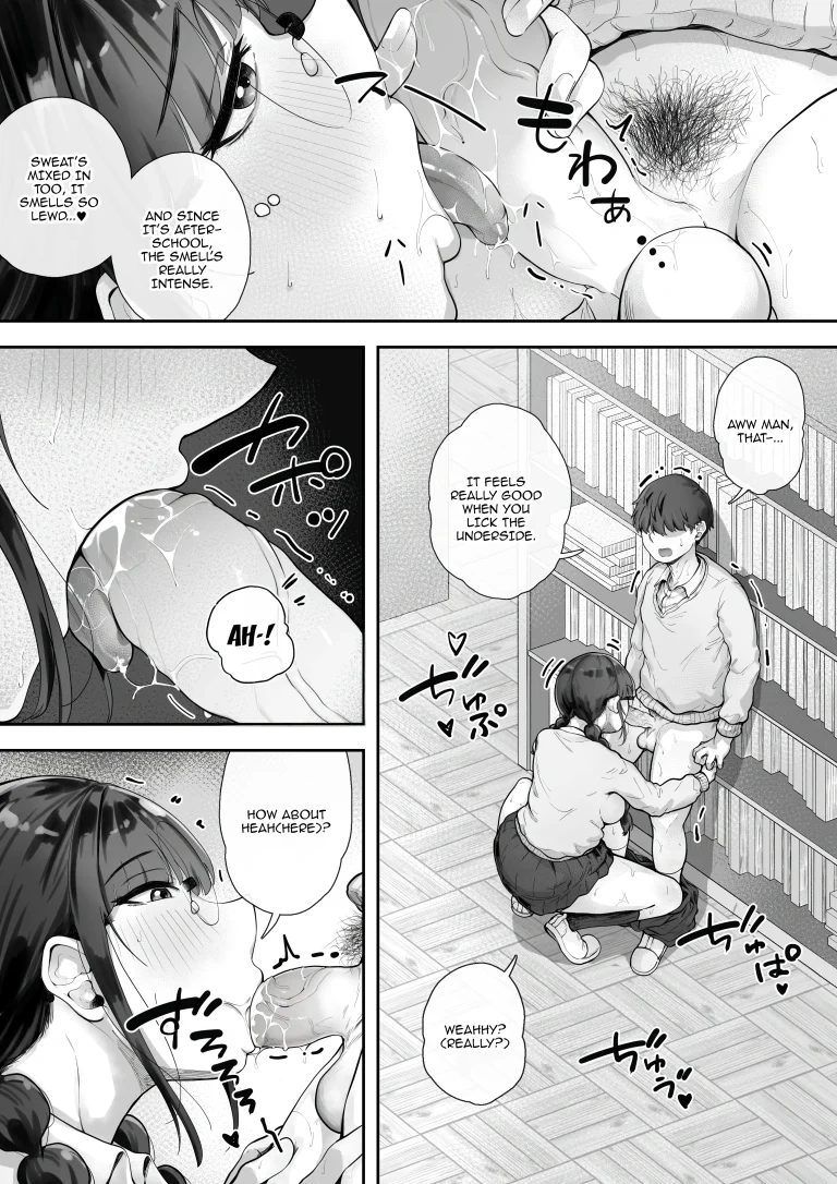 The Busty Library Committee President Is Very Interested In Lewd Stuff porn comic picture 9