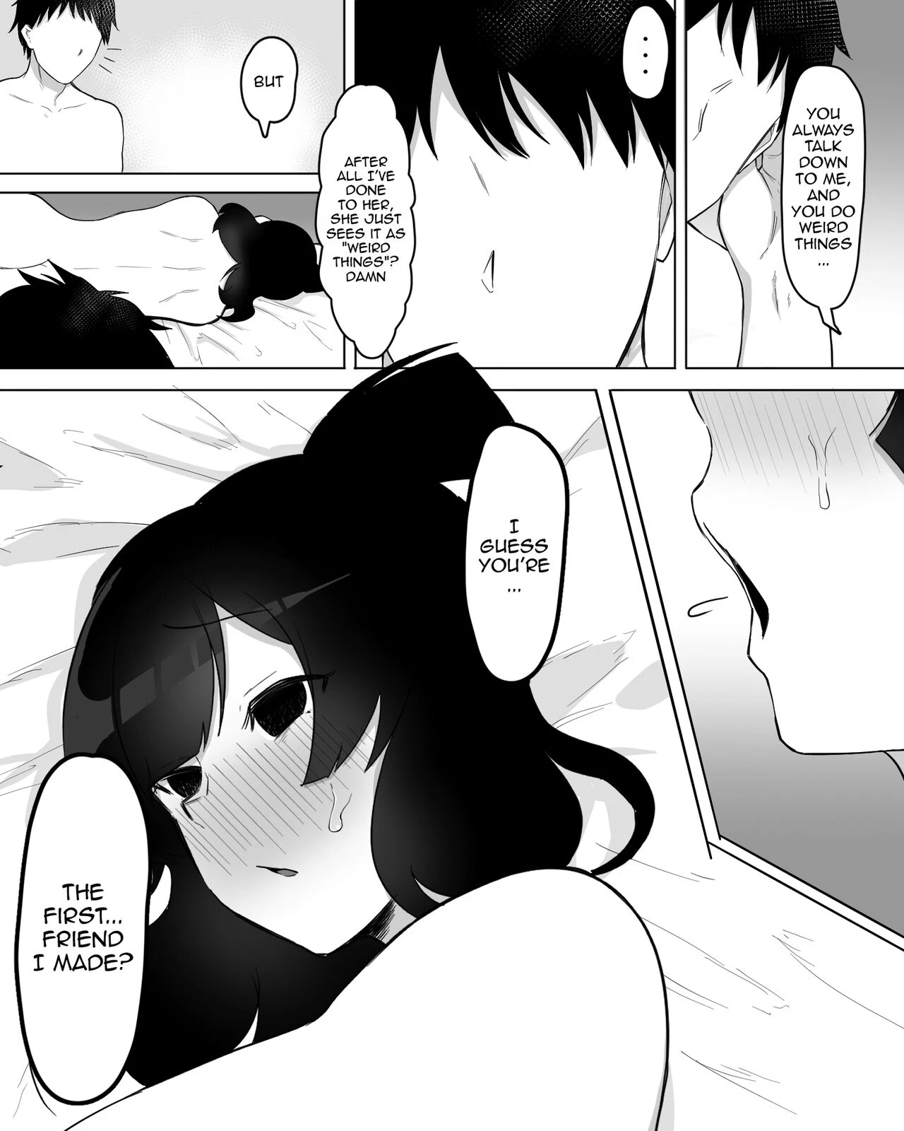 The Case of A Gloomy Girl Who Became My Fuckbuddy After I Raped Her porn comic picture 39