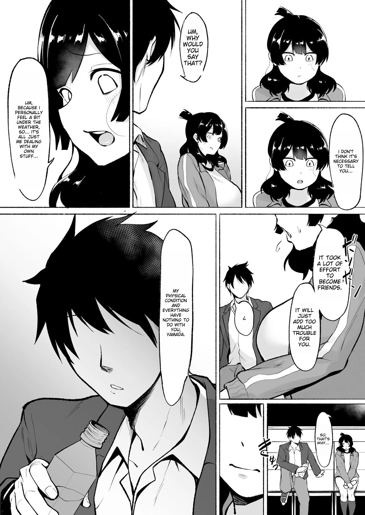The Case of A Gloomy Girl Who Became My Fuckbuddy After I Raped Her porn comic picture 90