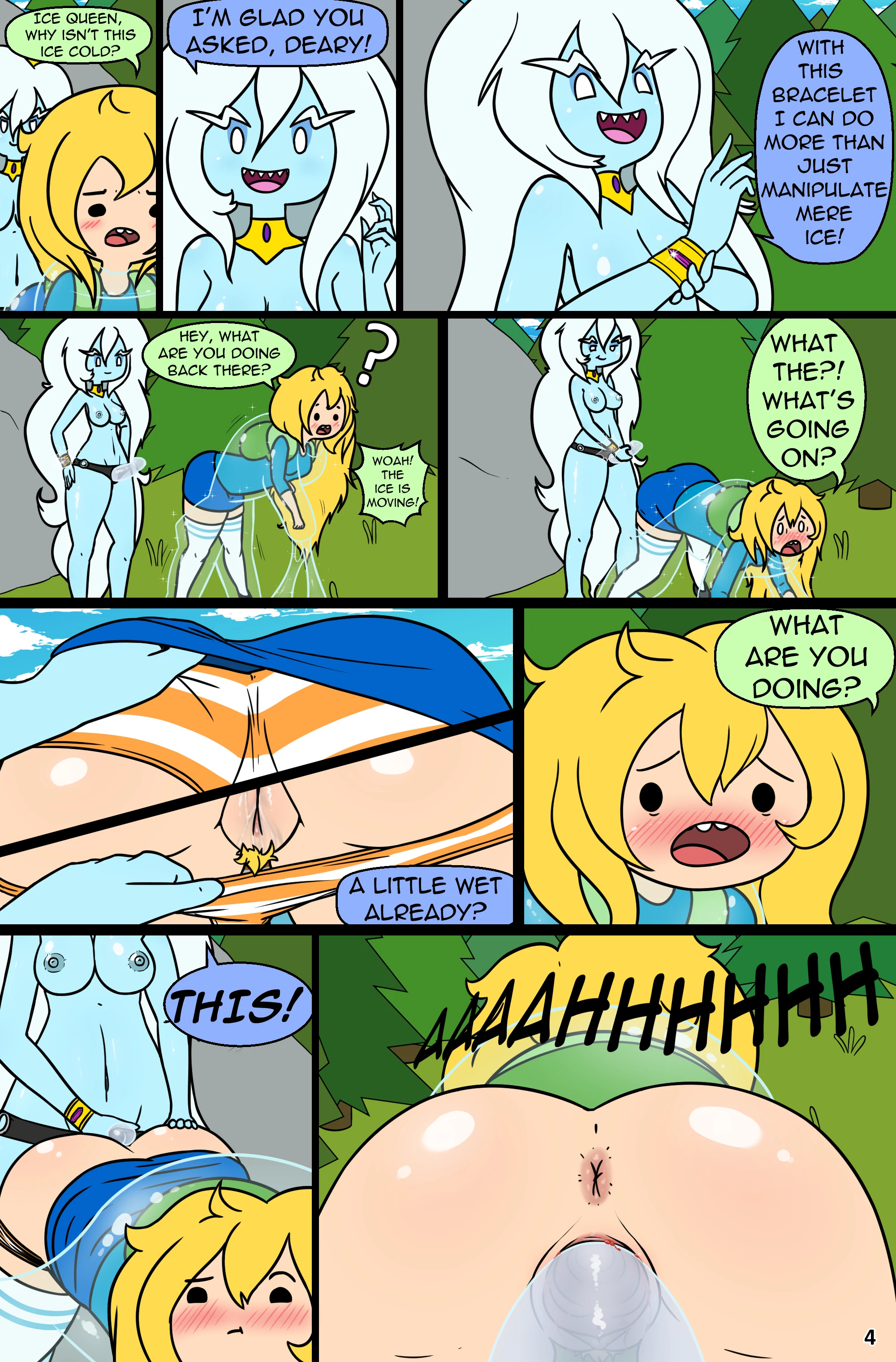 The Cat, the Queen, and the Forest porn comic picture 4