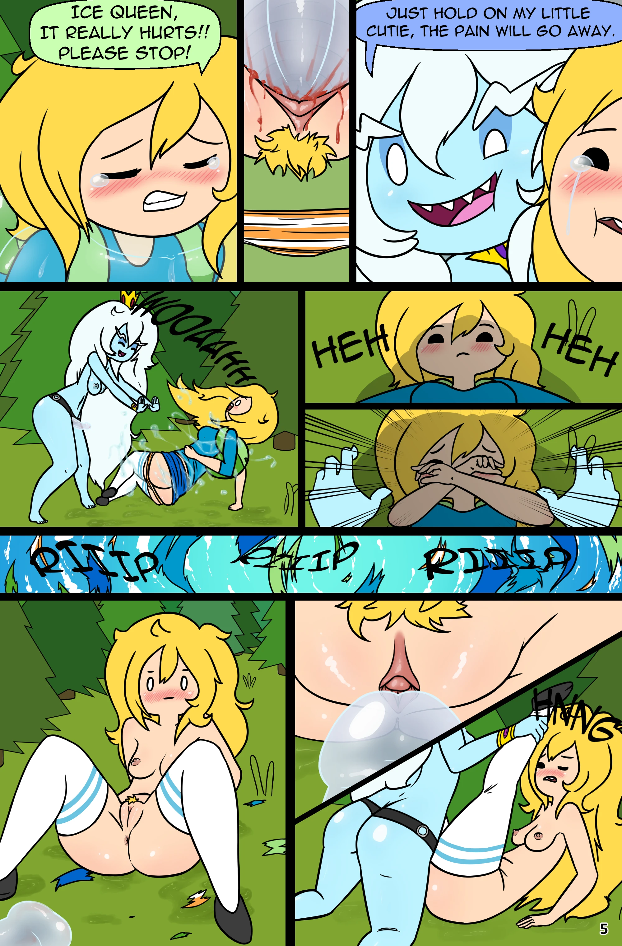 The Cat, the Queen, and the Forest porn comic picture 5