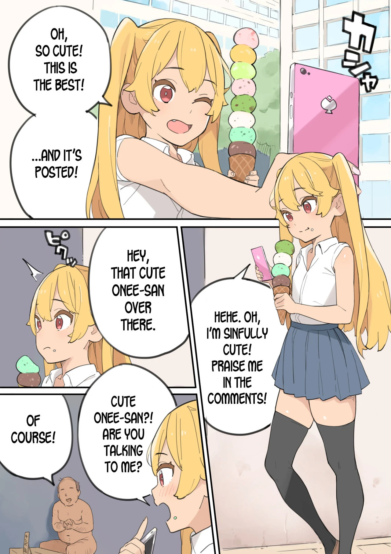 The Cock-Selling Middle Aged Man porn comic picture 19