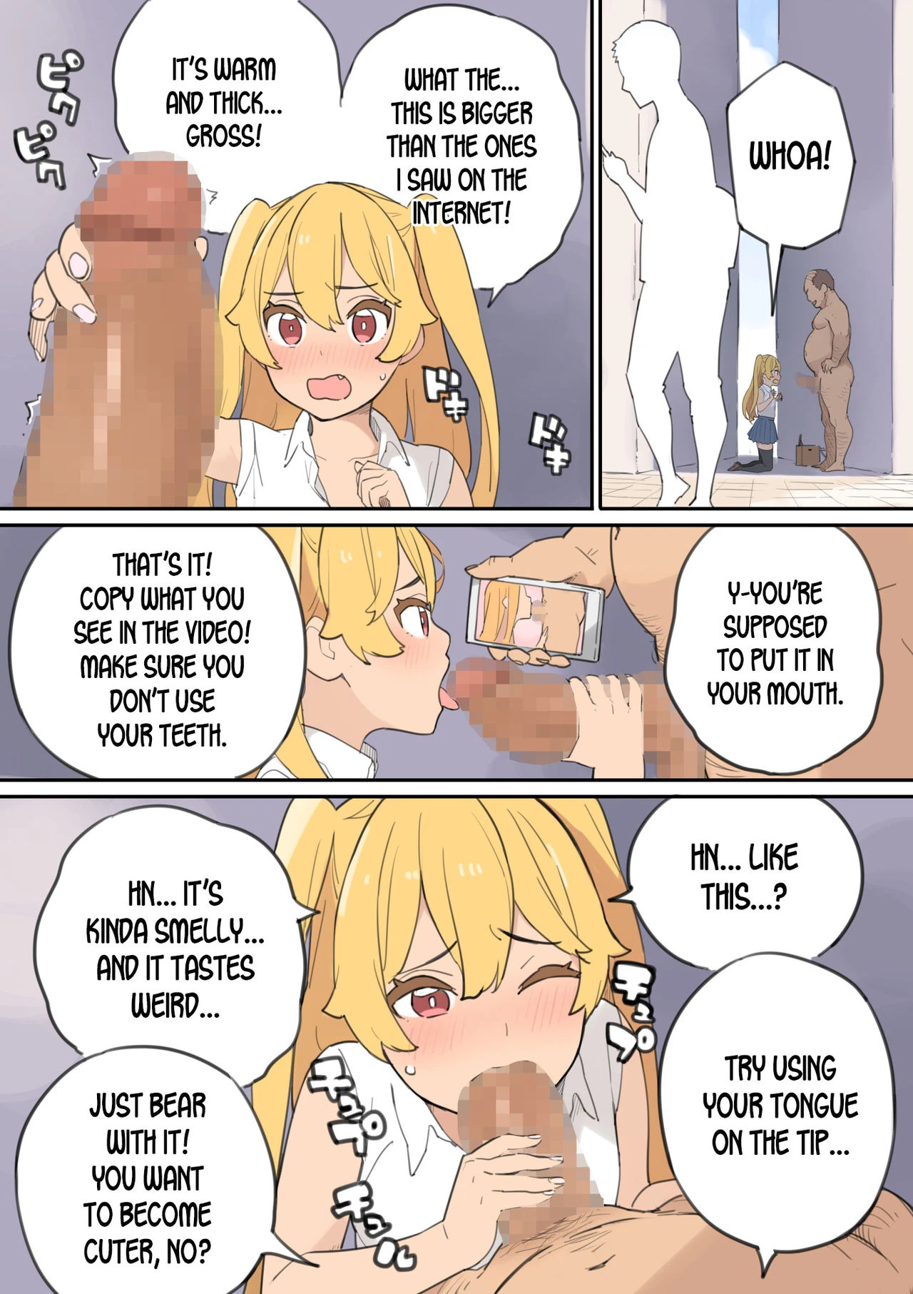 The Cock-Selling Middle Aged Man porn comic picture 22