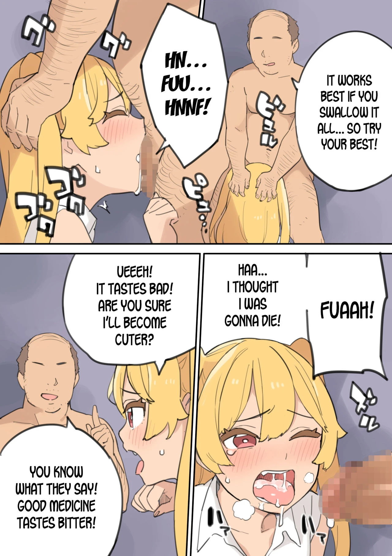 The Cock-Selling Middle Aged Man porn comic picture 24
