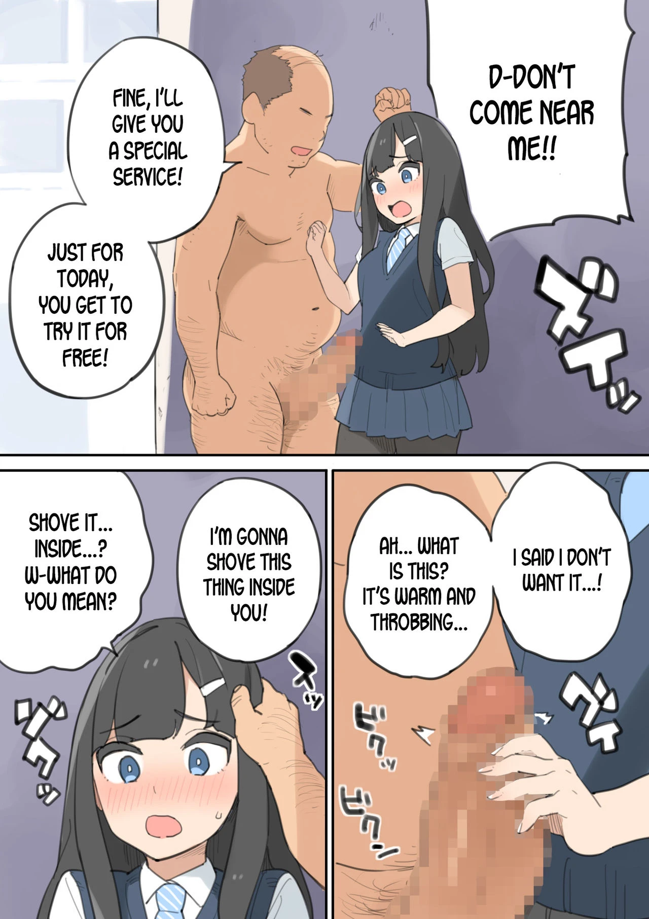 The Cock-Selling Middle Aged Man porn comic picture 33