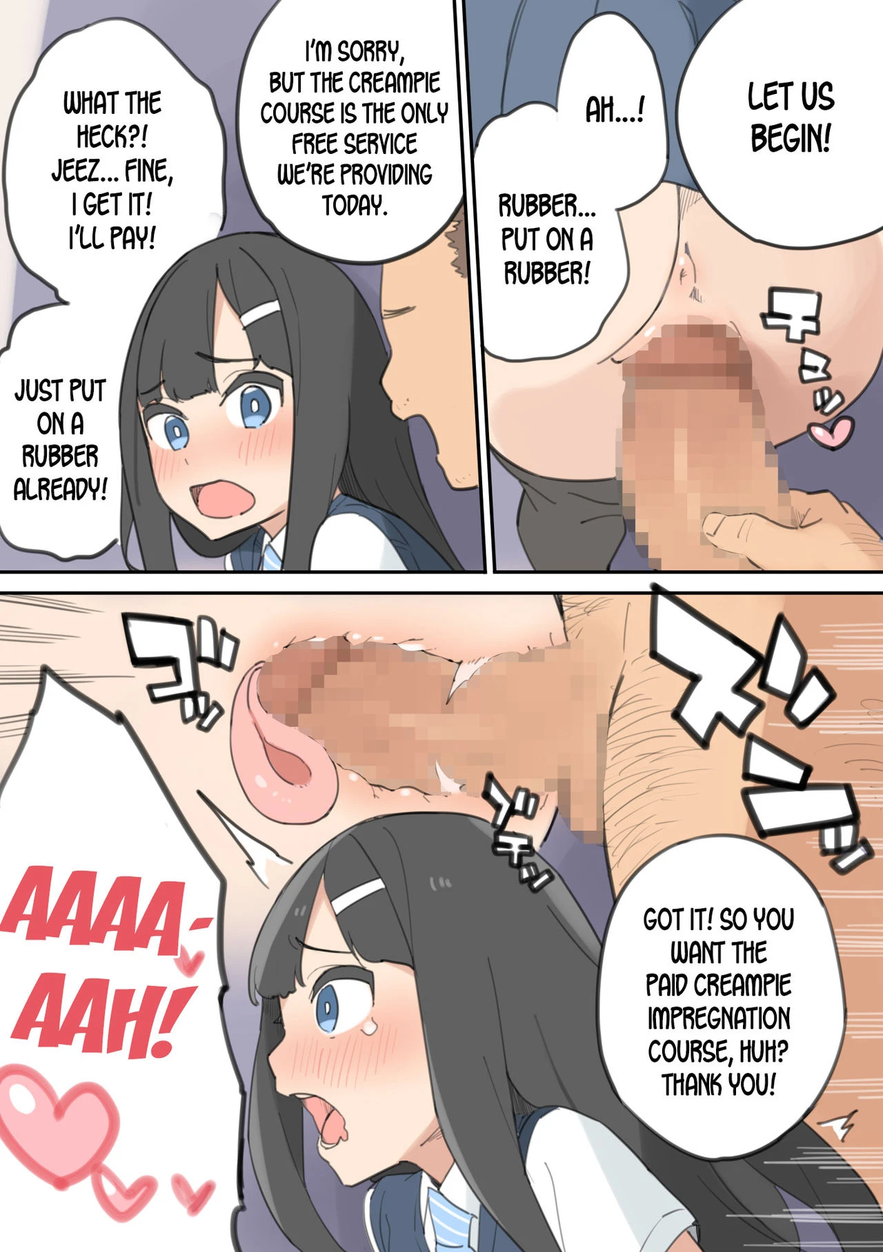 The Cock-Selling Middle Aged Man porn comic picture 36