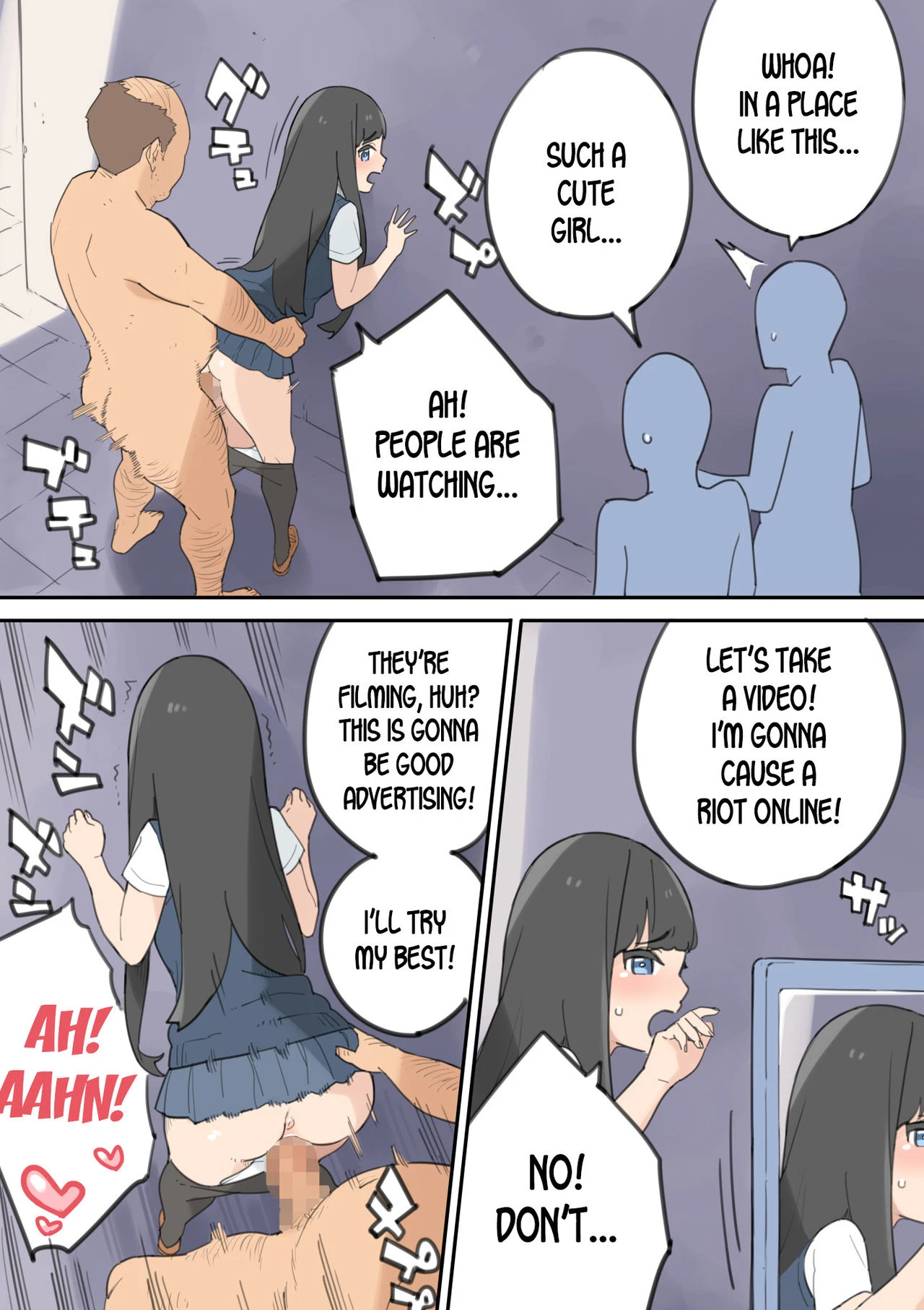 The Cock-Selling Middle Aged Man porn comic picture 38