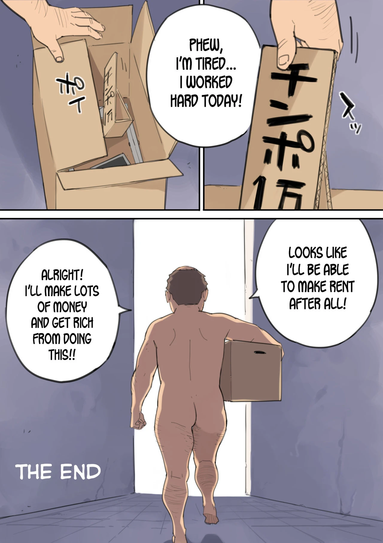 The Cock-Selling Middle Aged Man porn comic picture 44
