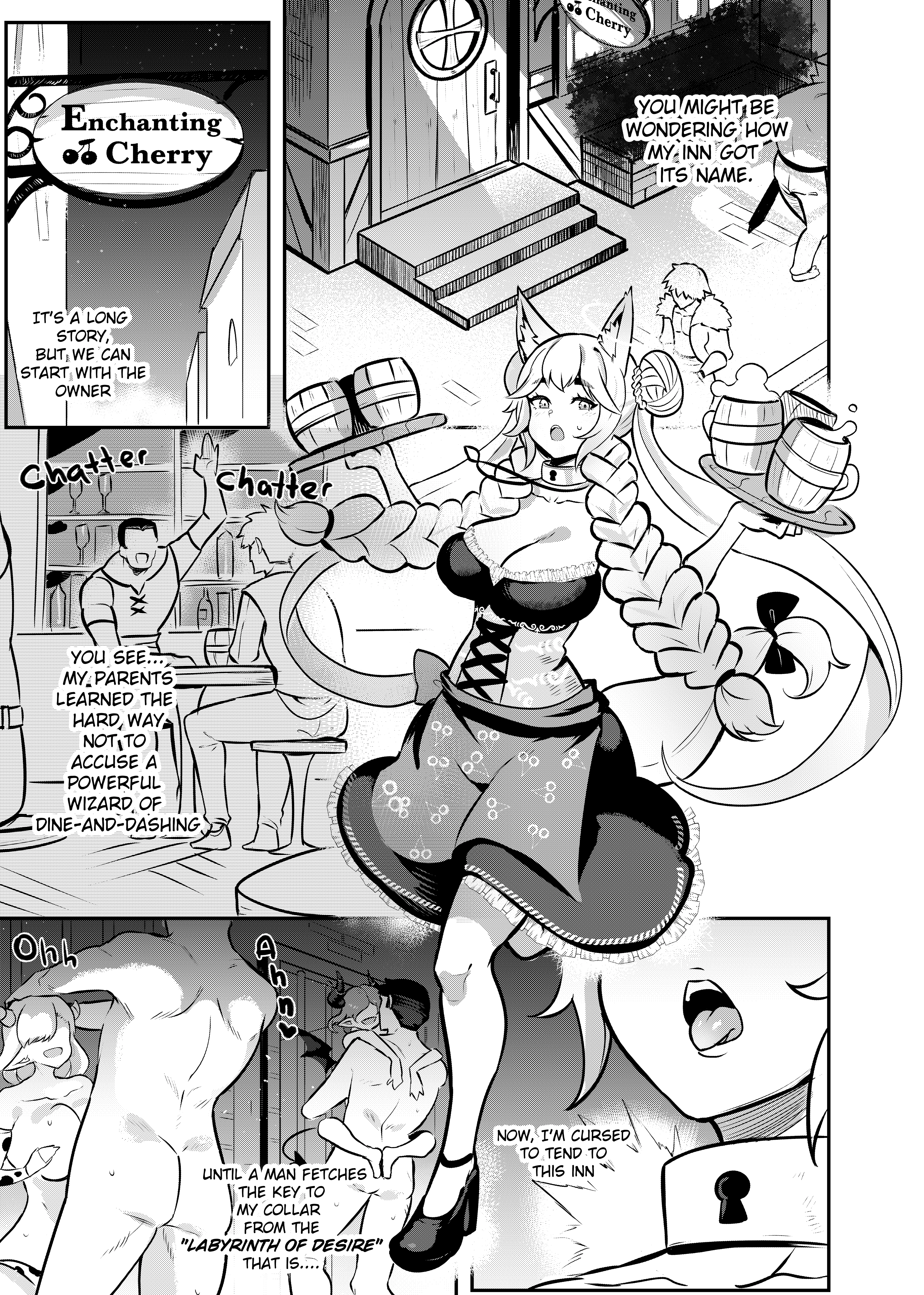 The Collared Kitsune porn comic picture 2