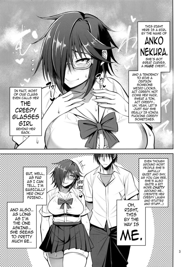 The Creepy Glasses Girl porn comic picture 2