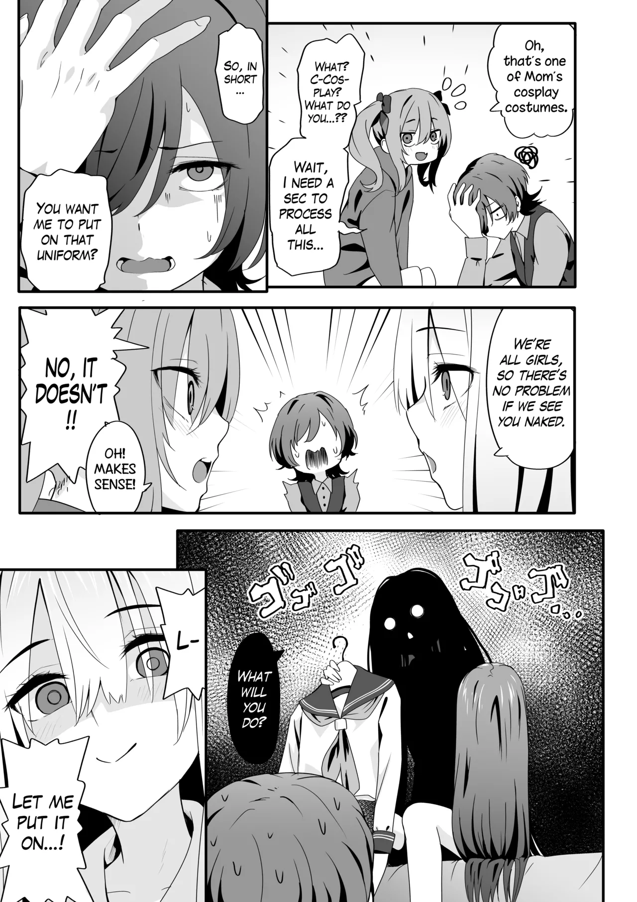The Crossdressing Prince Who Tried to Teach his Little Sisters a Lesson porn comic picture 14