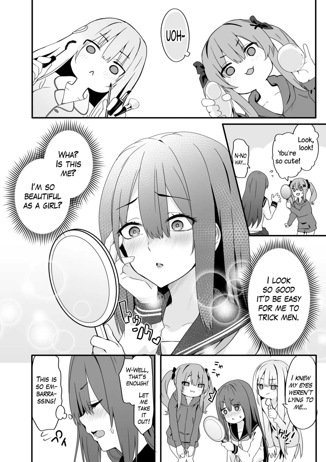 The Crossdressing Prince Who Tried to Teach his Little Sisters a Lesson porn comic picture 15