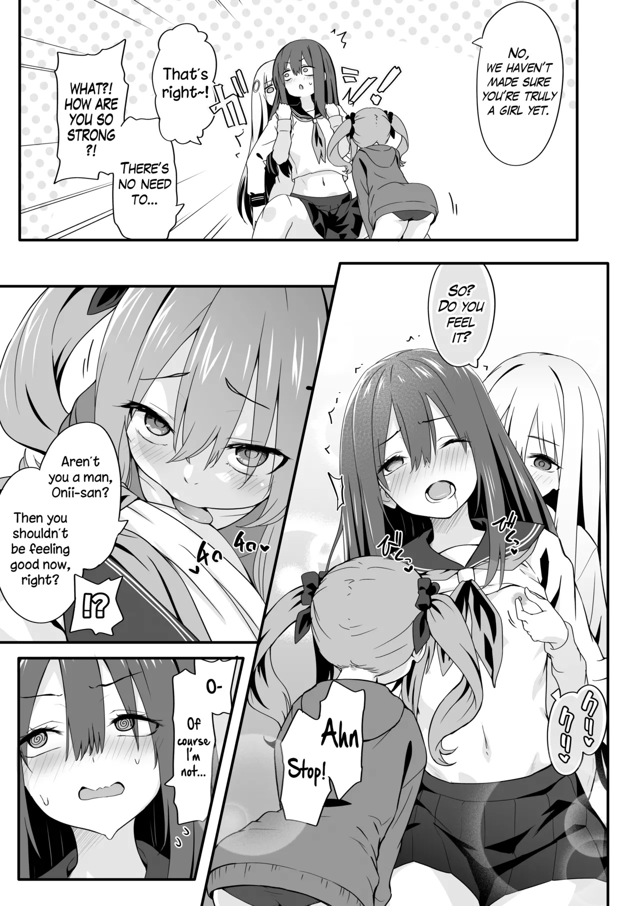 The Crossdressing Prince Who Tried to Teach his Little Sisters a Lesson porn comic picture 16