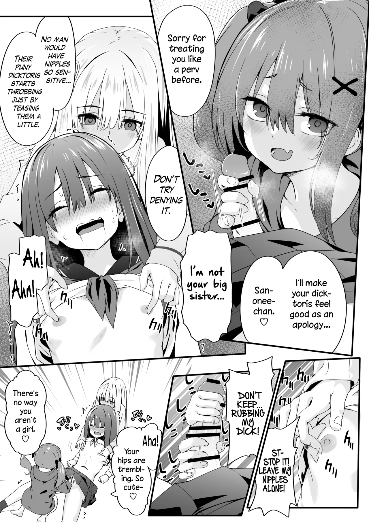 The Crossdressing Prince Who Tried to Teach his Little Sisters a Lesson porn comic picture 20