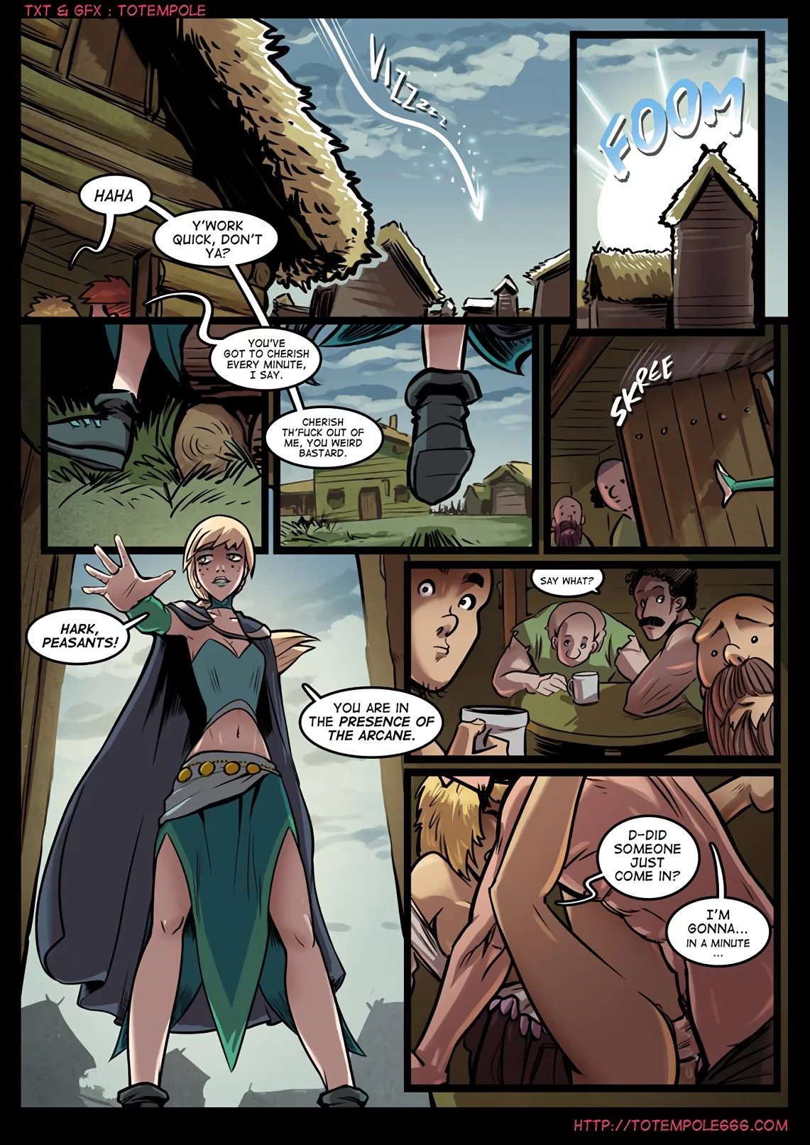 The Cummoner 16 porn comic picture 5