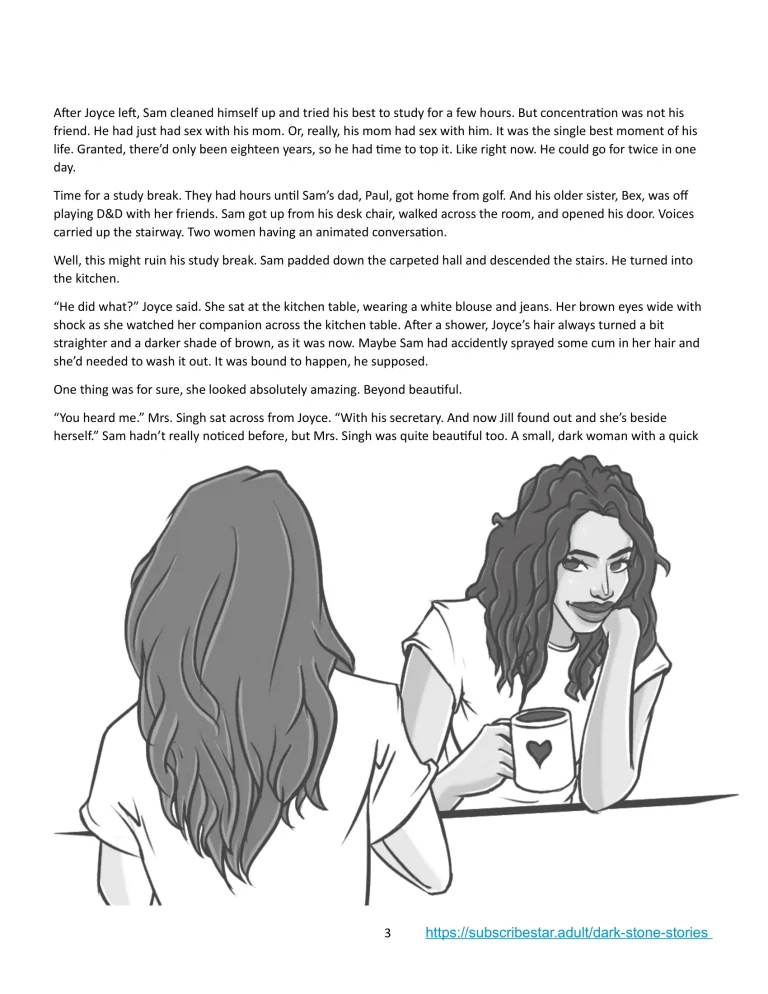 The Dark Stone Chapter 3 porn comic picture 3