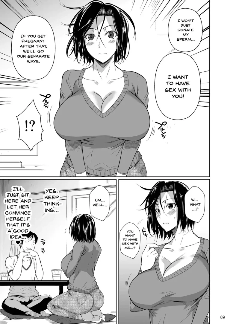 The Downtown Shopping Street's Wife's Holes porn comic picture 10