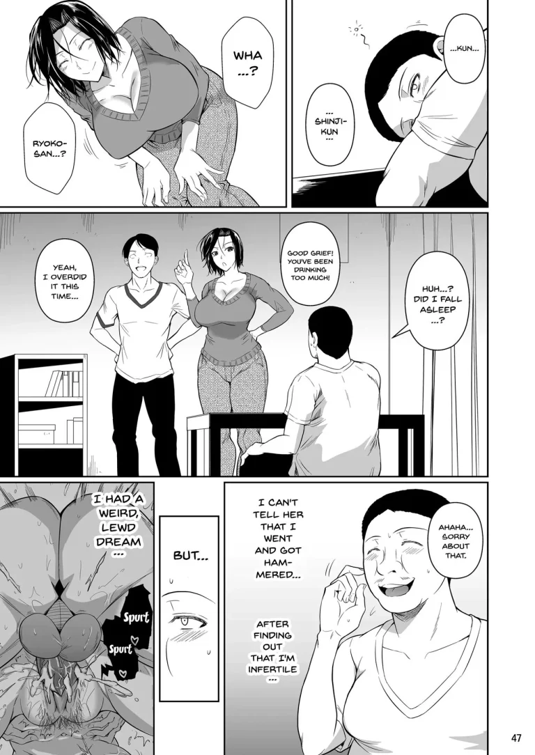 The Downtown Shopping Street's Wife's Holes porn comic picture 48