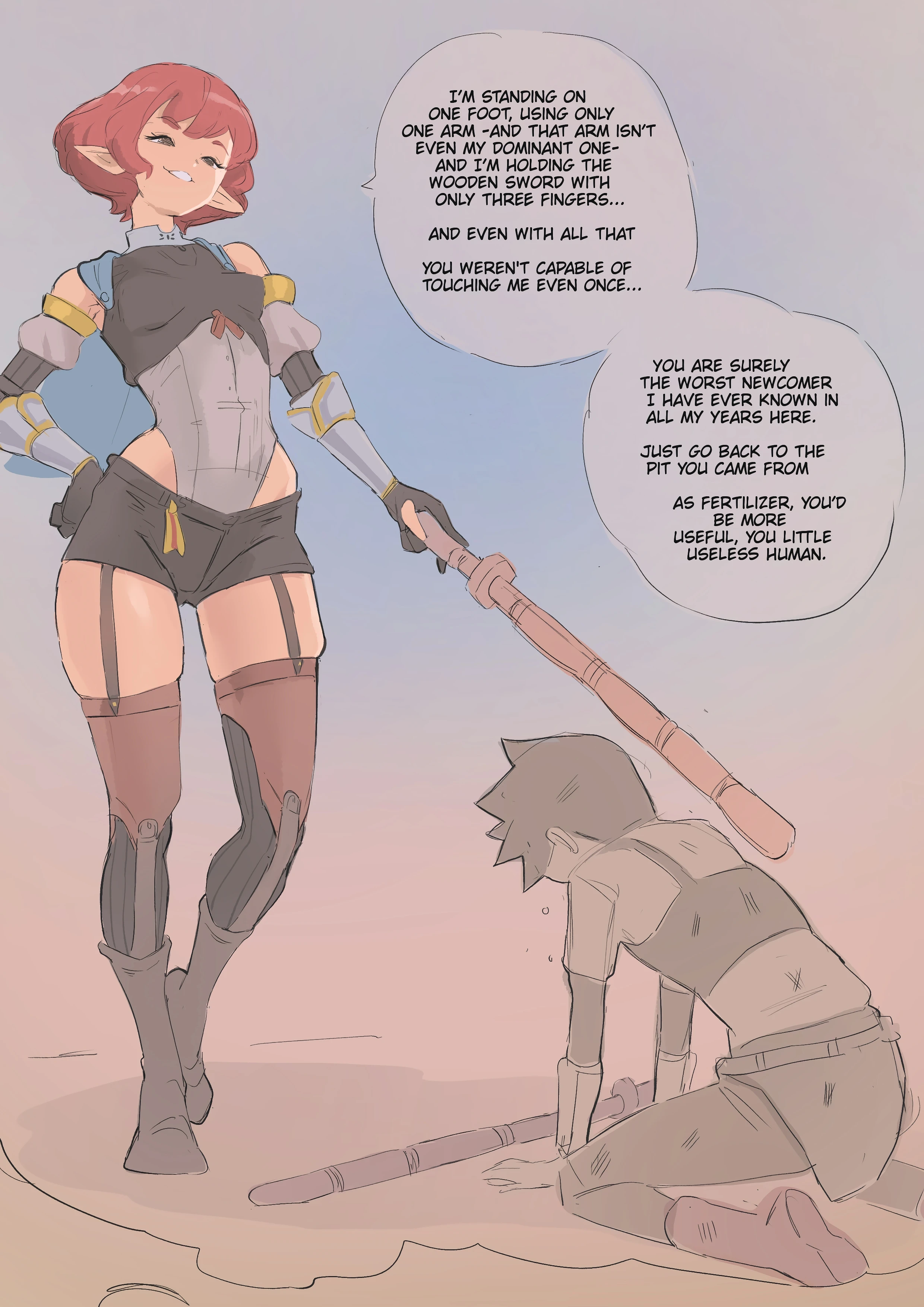 The Elf porn comic picture 1