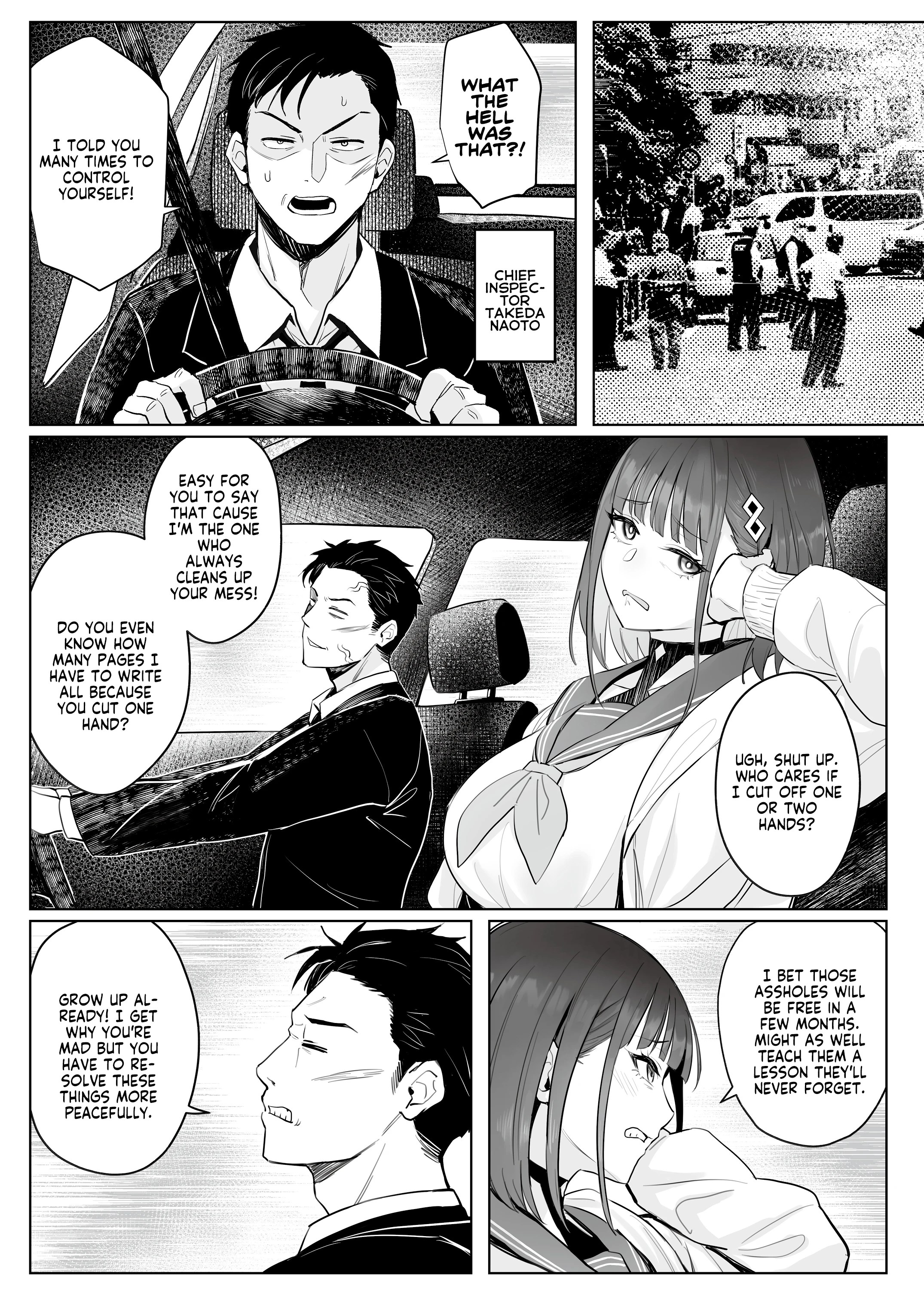 The Former Magical Girl Blue's Work porn comic picture 10