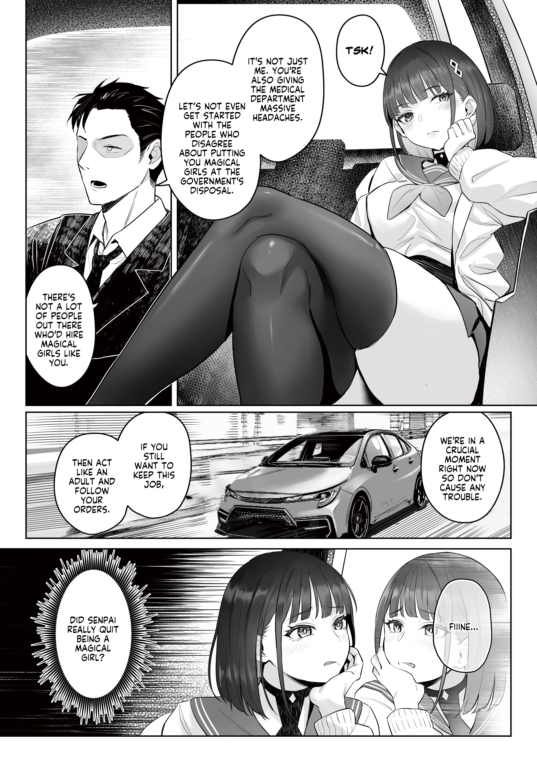 The Former Magical Girl Blue's Work porn comic picture 11