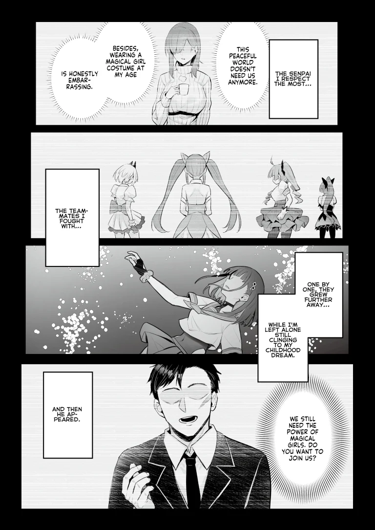 The Former Magical Girl Blue's Work porn comic picture 12