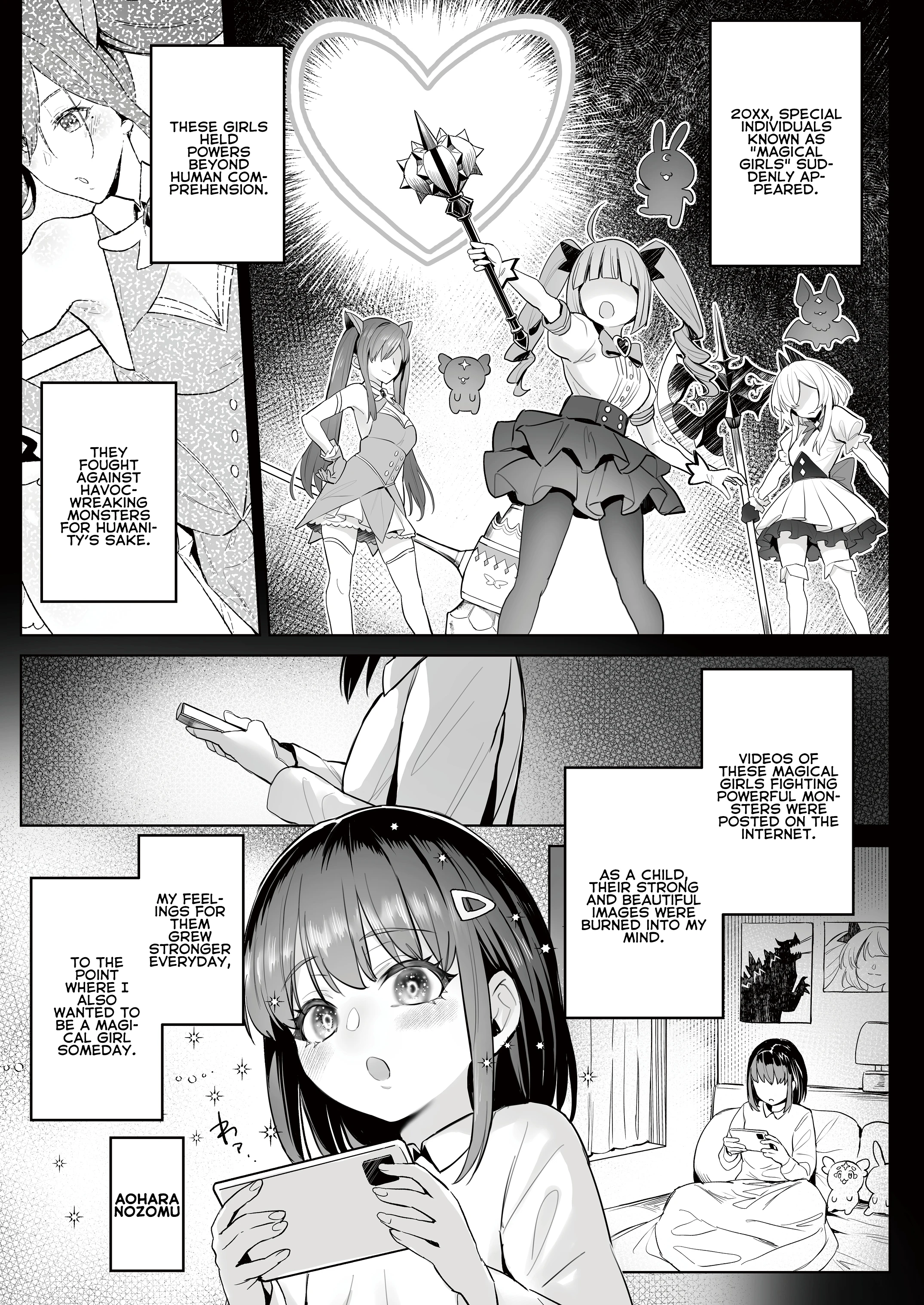The Former Magical Girl Blue's Work porn comic picture 2