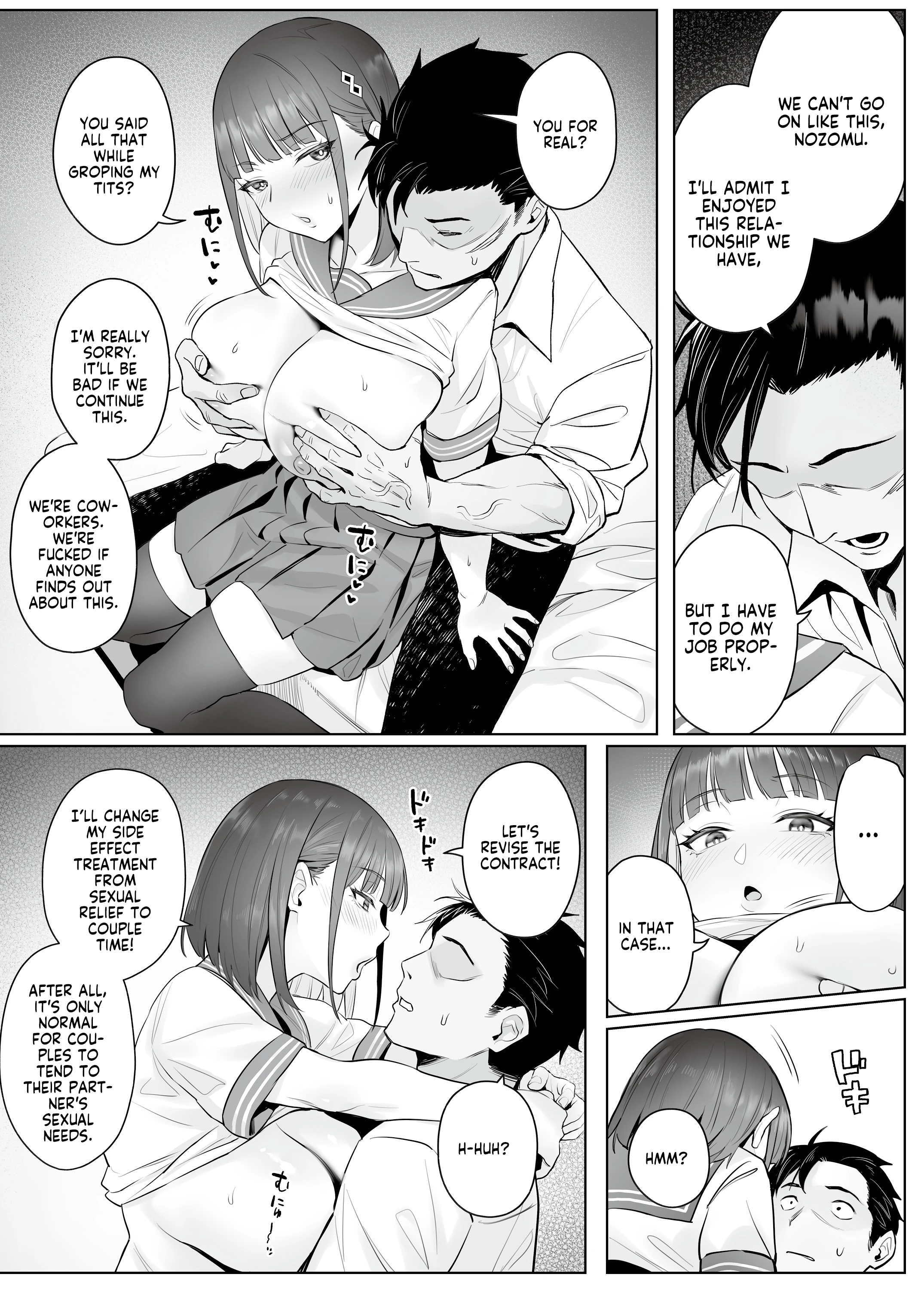 The Former Magical Girl Blue's Work porn comic picture 25