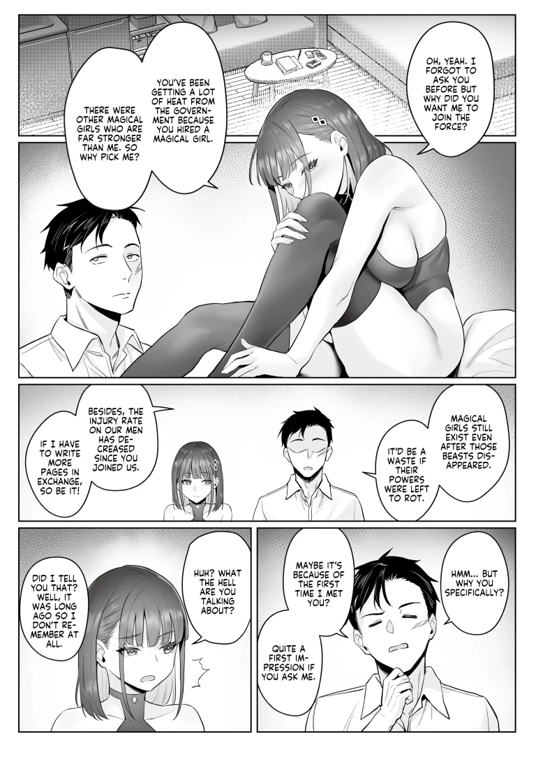 The Former Magical Girl Blue's Work porn comic picture 30