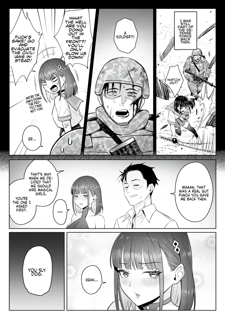 The Former Magical Girl Blue's Work porn comic picture 31