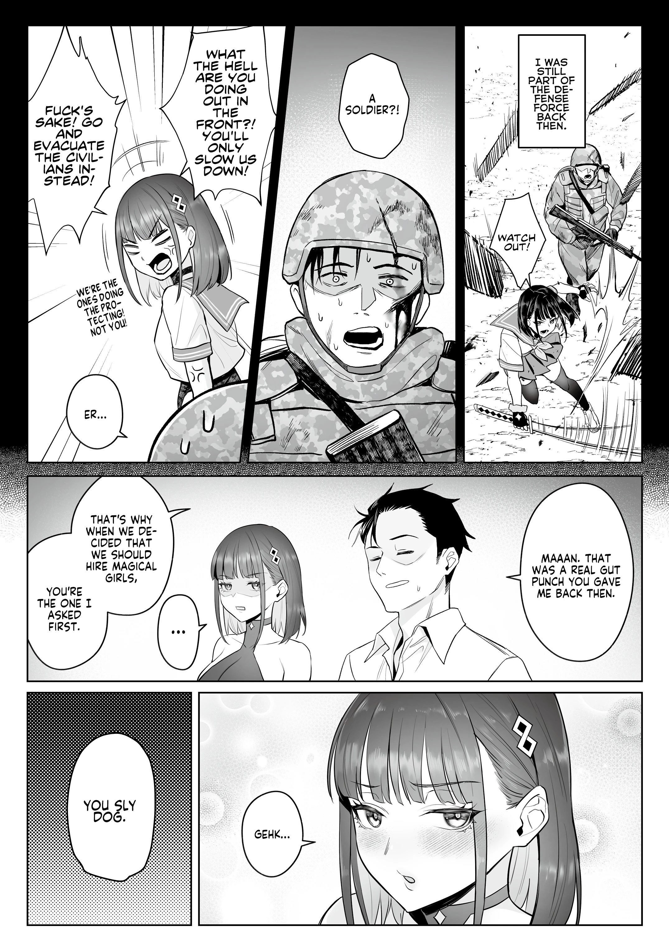 The Former Magical Girl Blue's Work porn comic picture 31