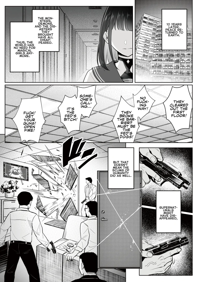 The Former Magical Girl Blue's Work porn comic picture 8
