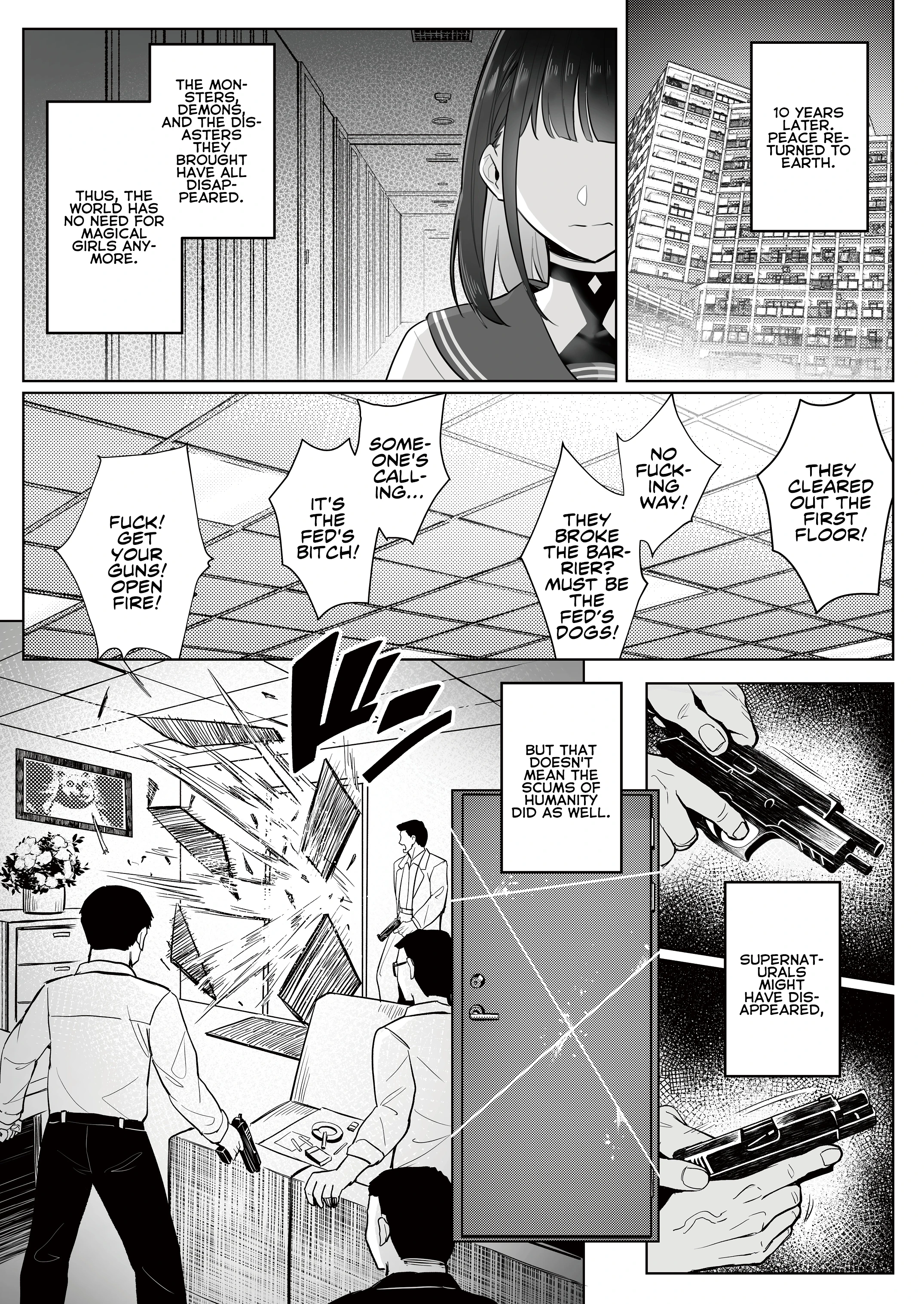 The Former Magical Girl Blue's Work porn comic picture 8
