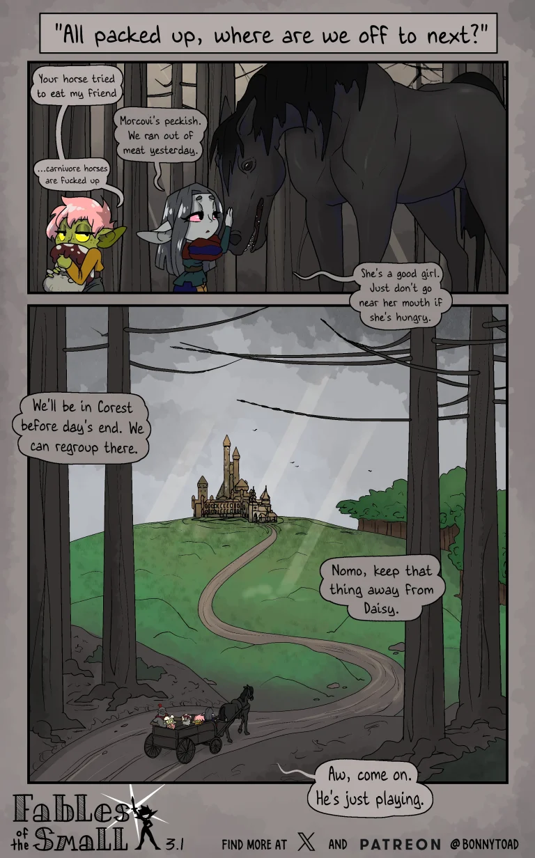 The Goblin Hole: Fables of the Small porn comic picture 10