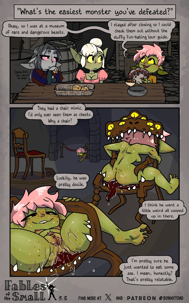 The Goblin Hole: Fables of the Small porn comic picture 12