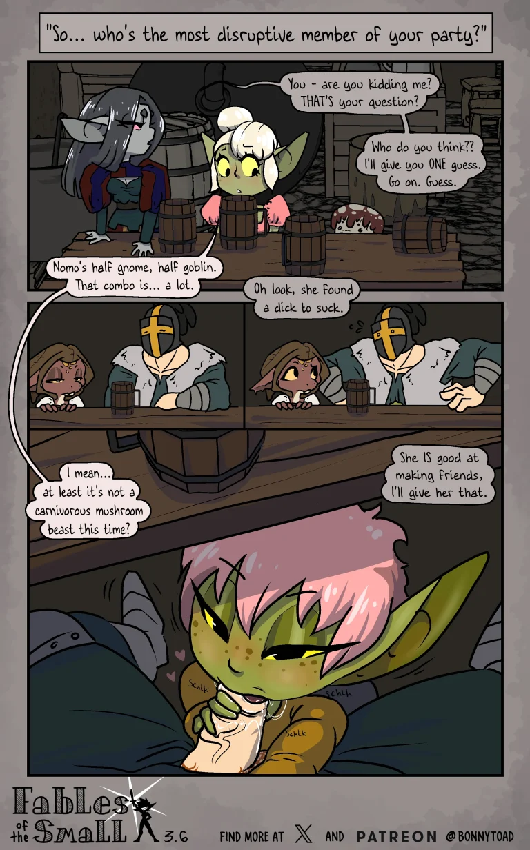 The Goblin Hole: Fables of the Small porn comic picture 15