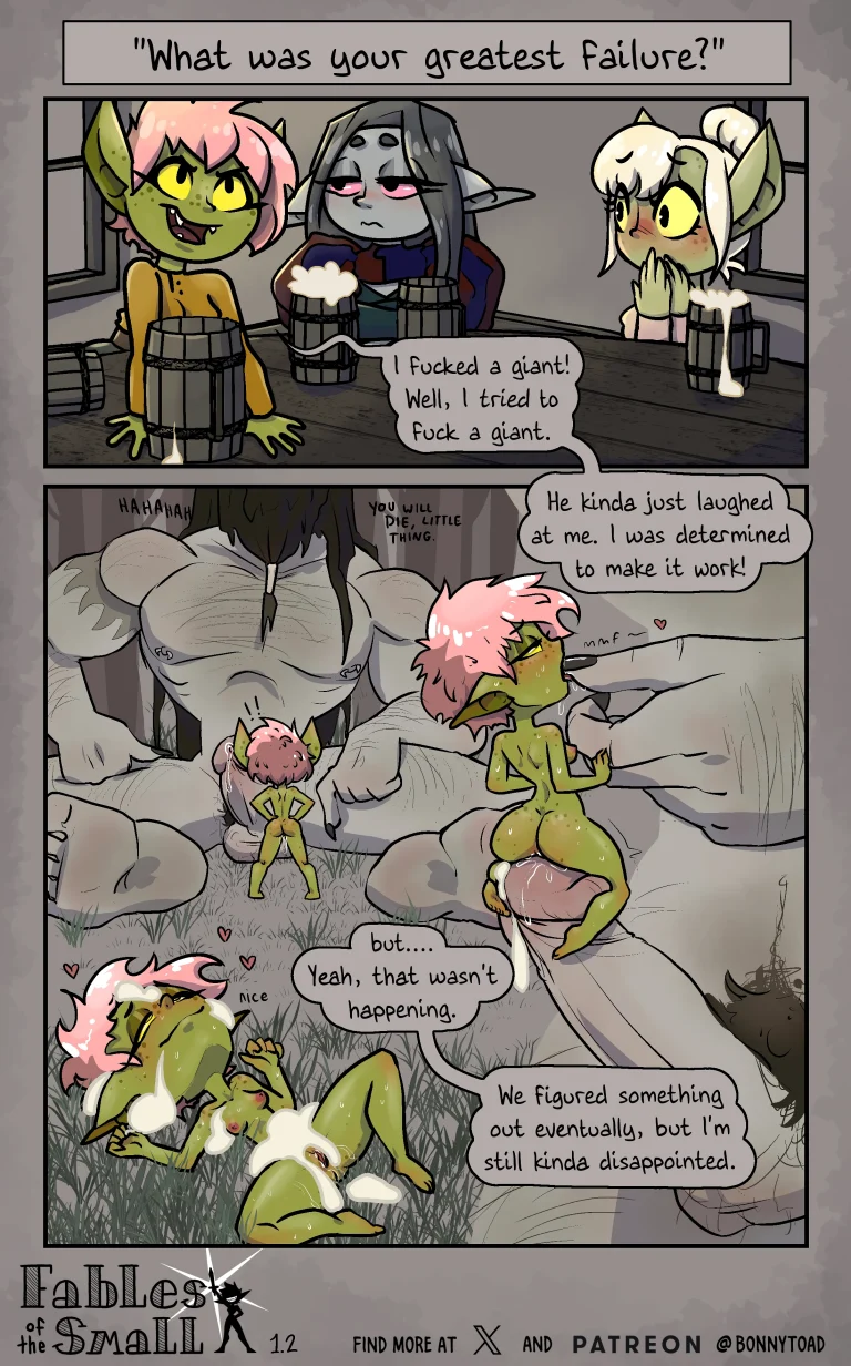 The Goblin Hole: Fables of the Small porn comic picture 2