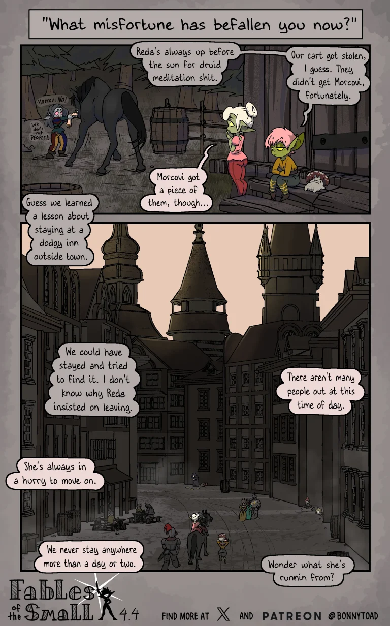 The Goblin Hole: Fables of the Small porn comic picture 23