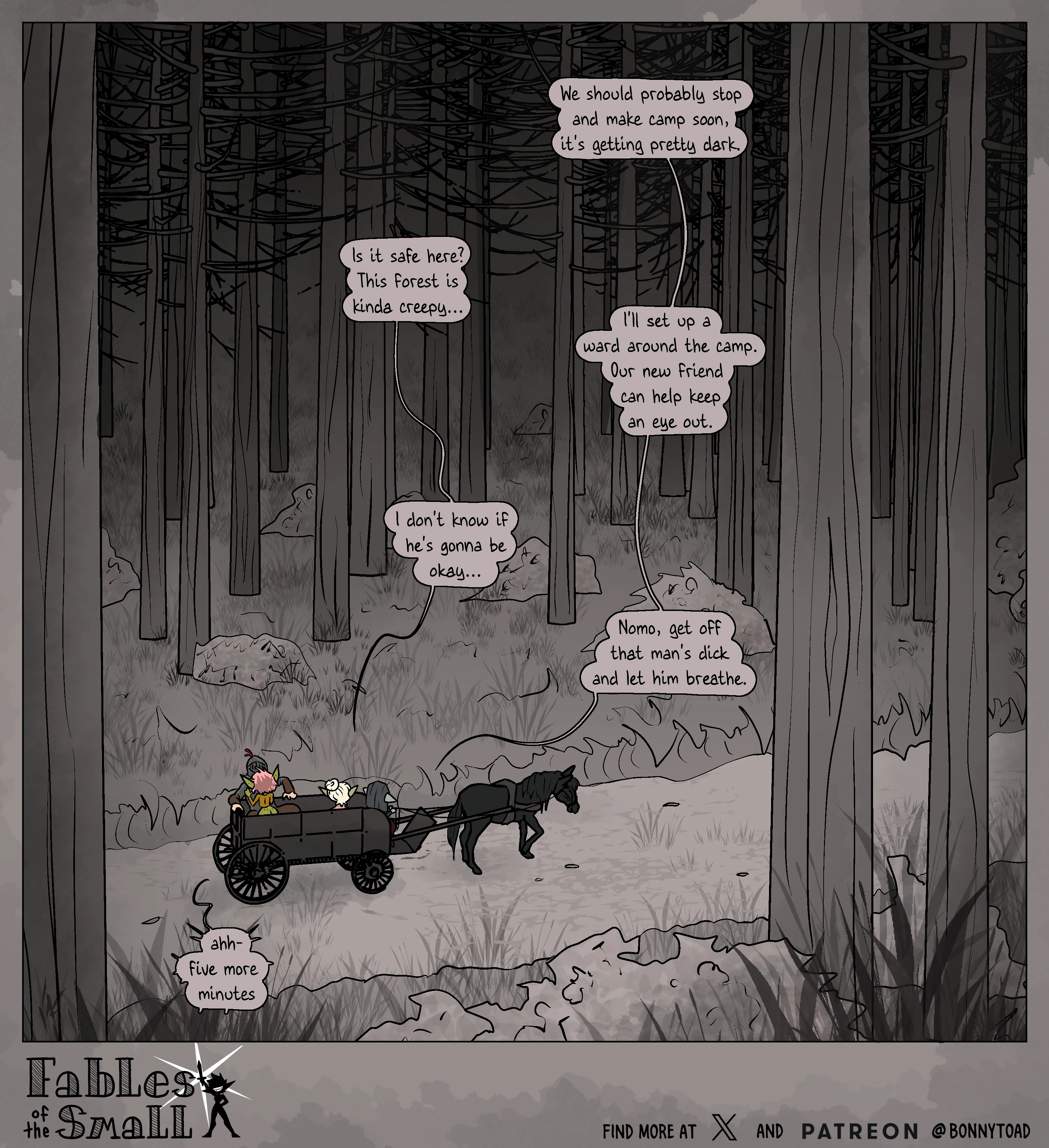 The Goblin Hole: Fables of the Small porn comic picture 4