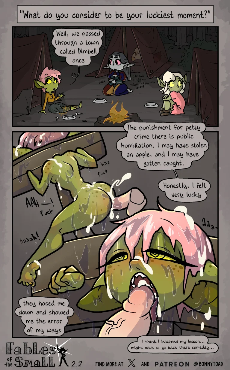 The Goblin Hole: Fables of the Small porn comic picture 6