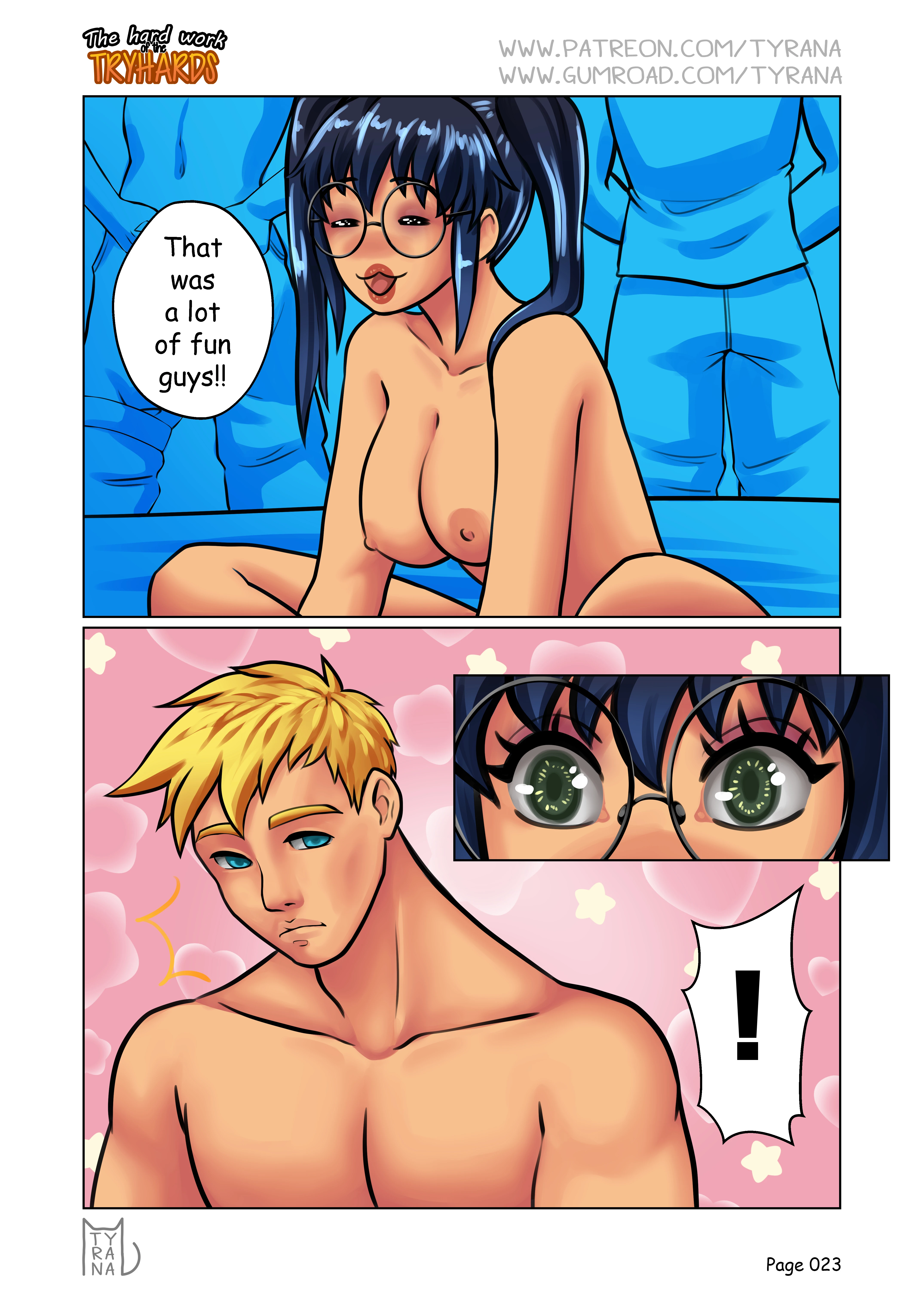 The Hard work of the Tryhards porn comic picture 24