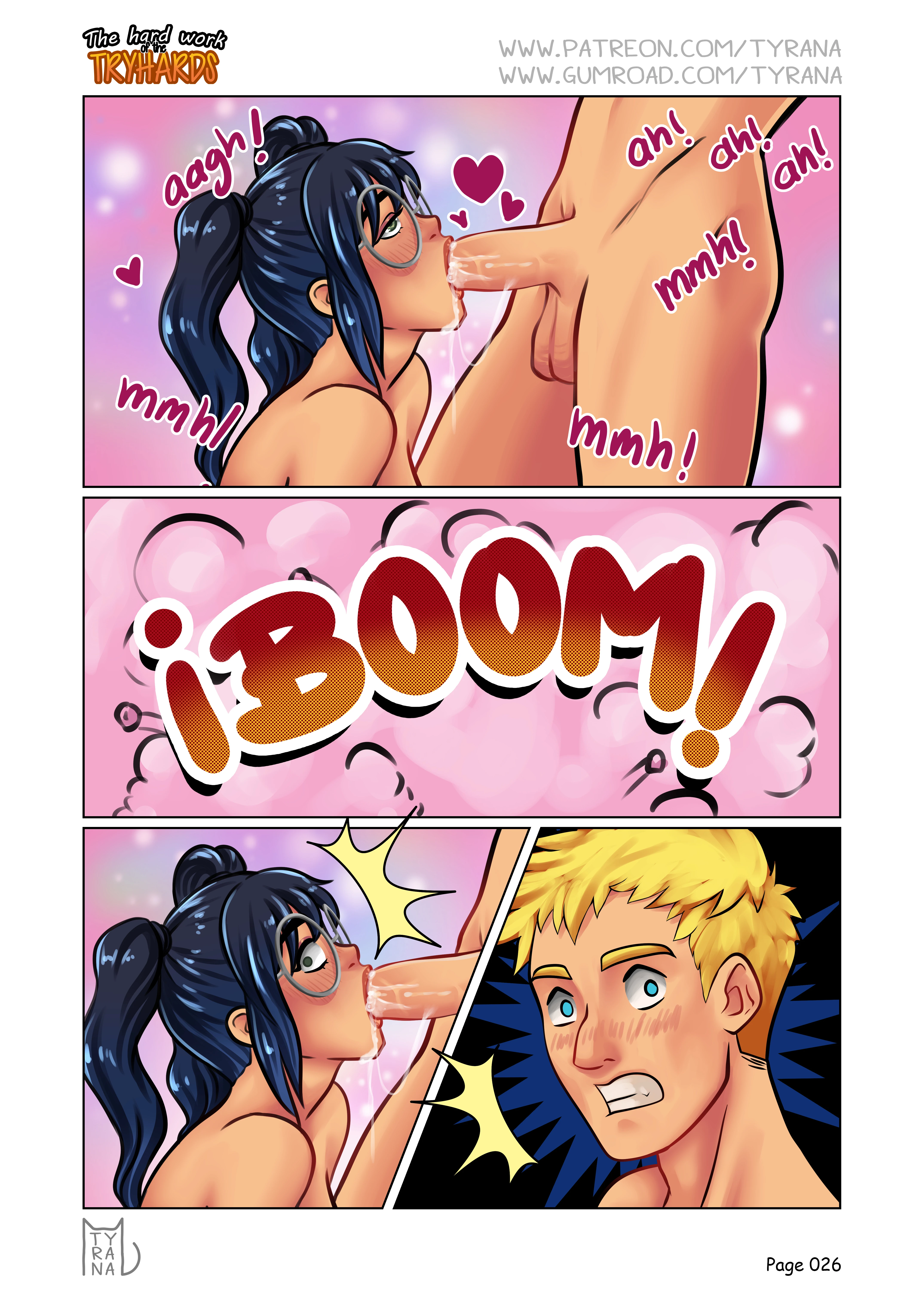 The Hard work of the Tryhards porn comic picture 27