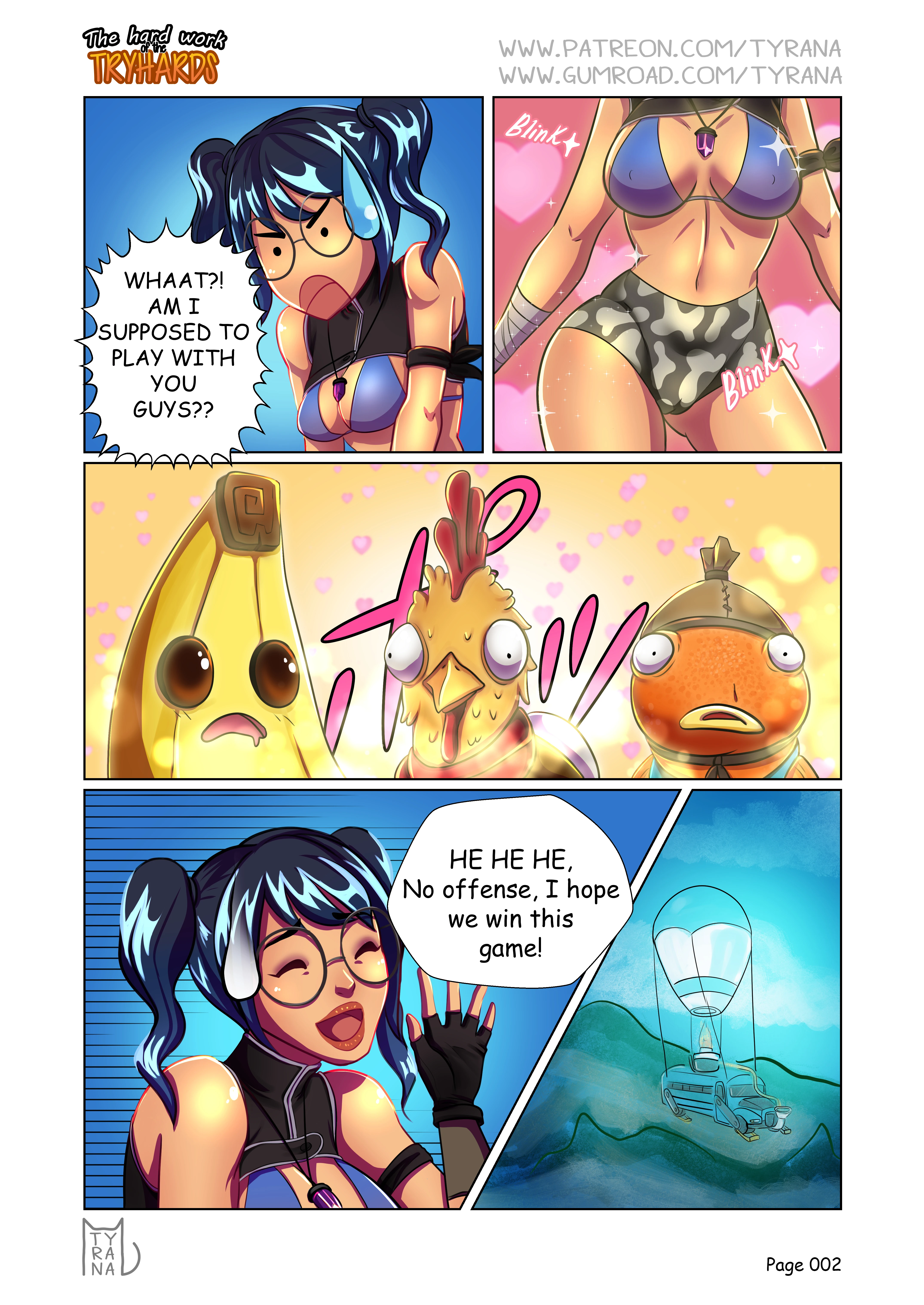 The Hard work of the Tryhards porn comic picture 3